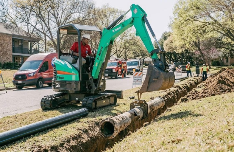 Water Line Replacement in Girard, PA